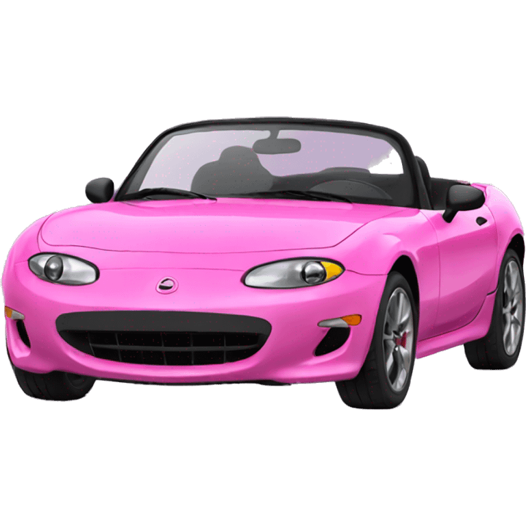 pink miata emoji