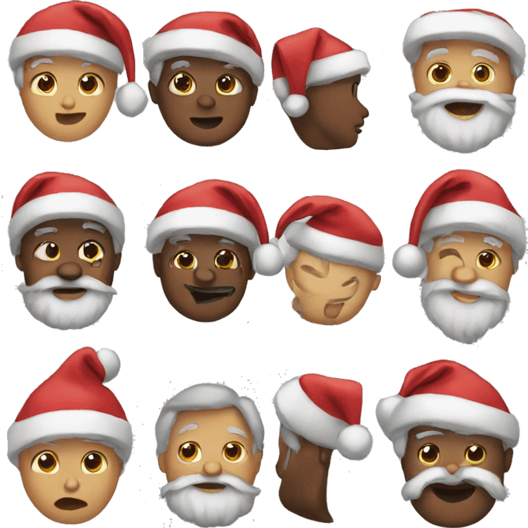 christmas emojis emoji