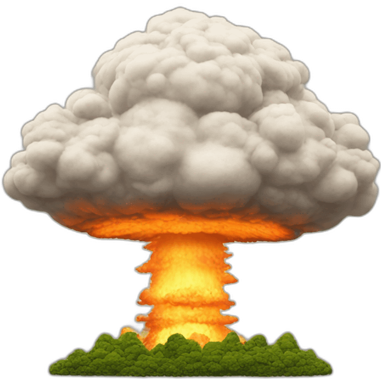 mushroom cloud explosion emoji