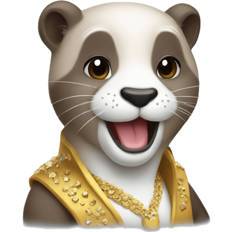 Elvis otter emoji