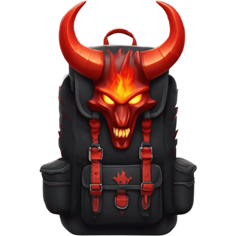 Satan’s backpack  emoji