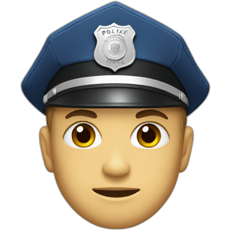 police badge emoji