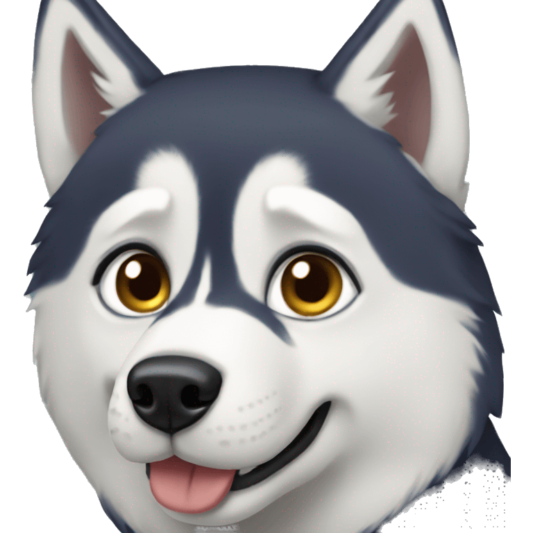 Husky emoji