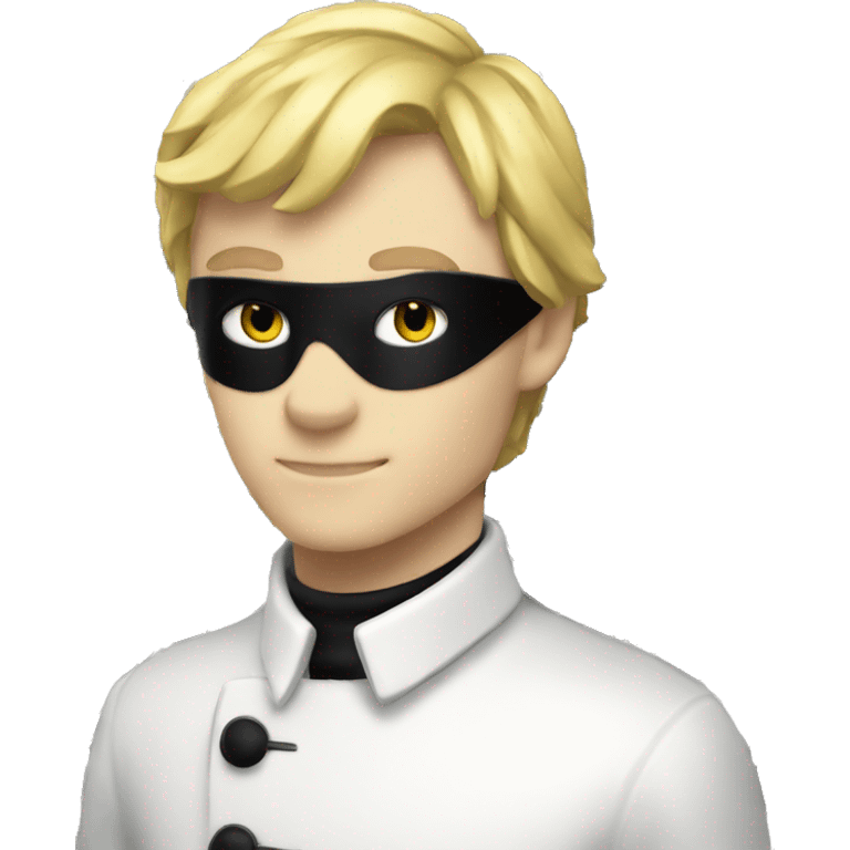 chat noir et blanc emoji