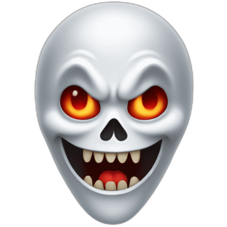 ghost diable rouge emoji