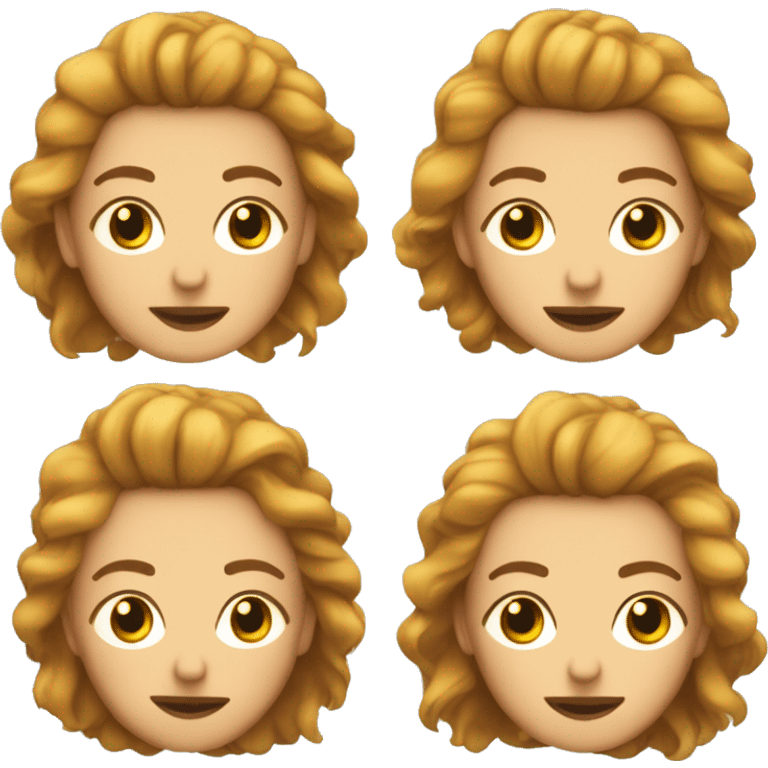 UN TOUT PETIT PEU DE CHEVEUX sans lunettes emoji