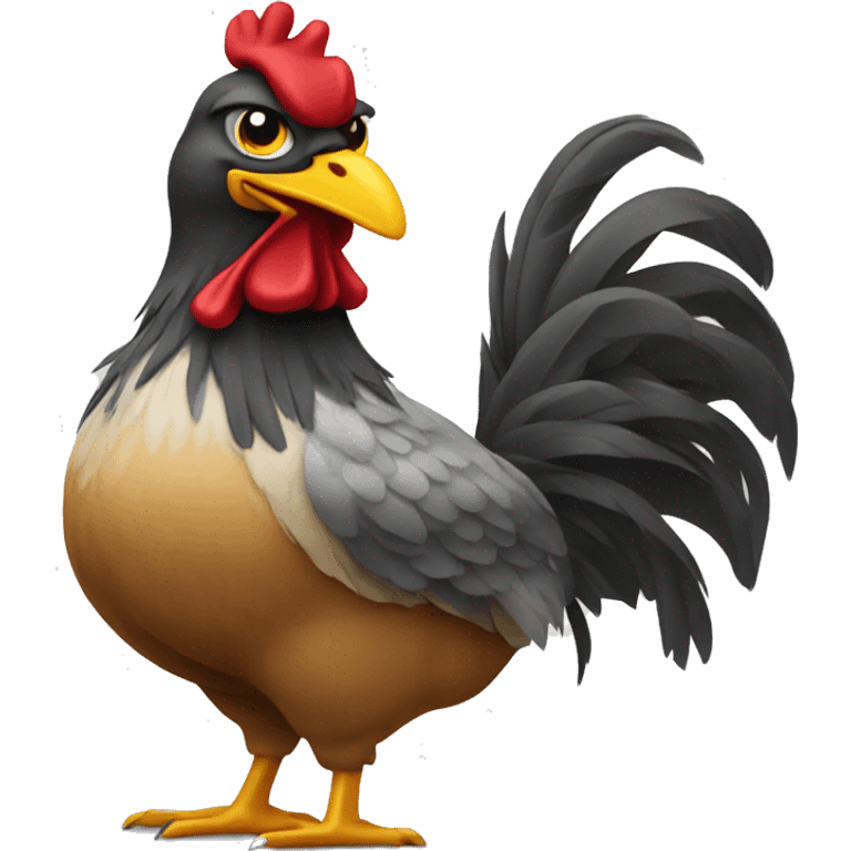 poule gangster emoji