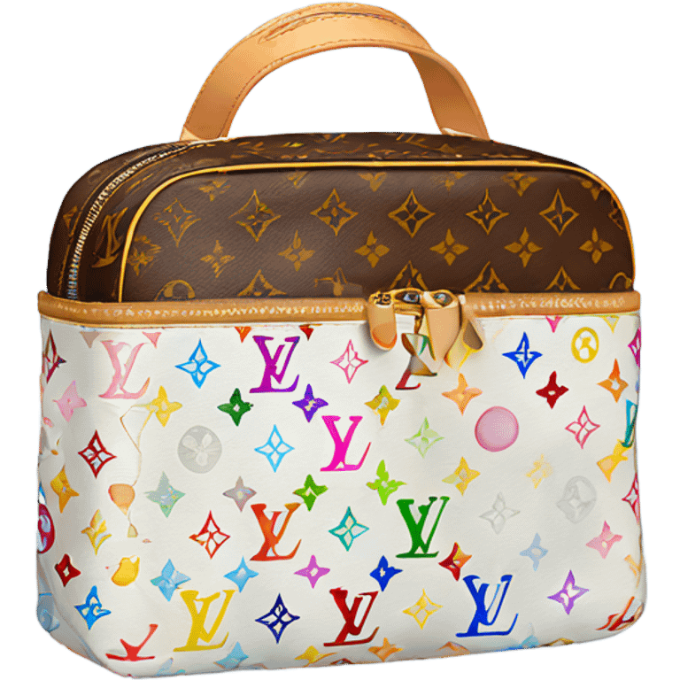 Louis Vuitton cosmetic bag  emoji