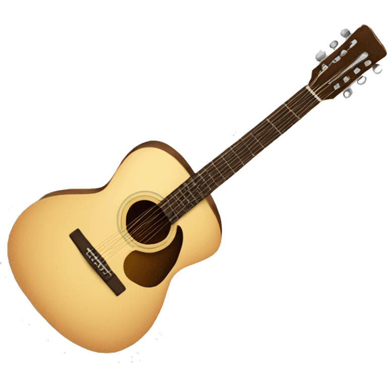 acoustic guitar emoji