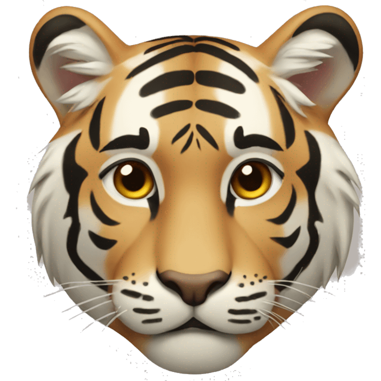 Beige Tiger emoji