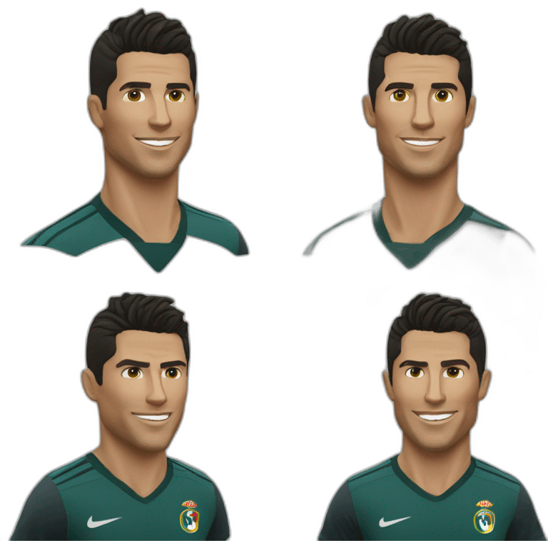 Cristiano Ronaldo albanais emoji