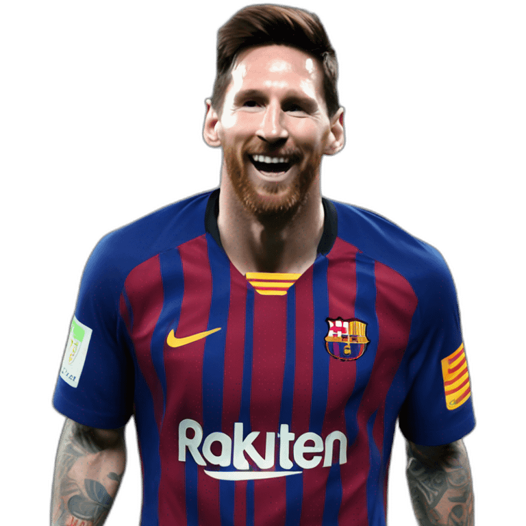 messi-celebrating emoji