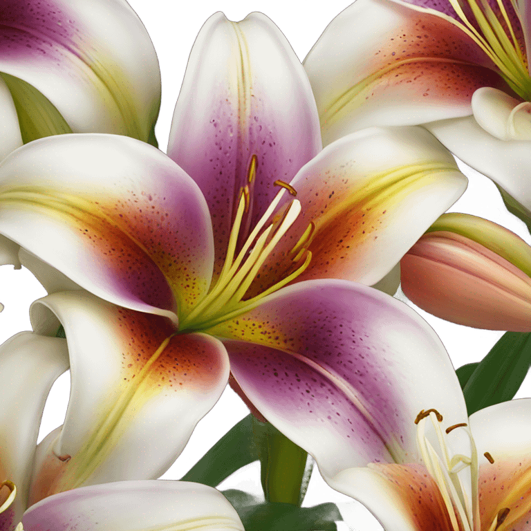 Lilies emoji