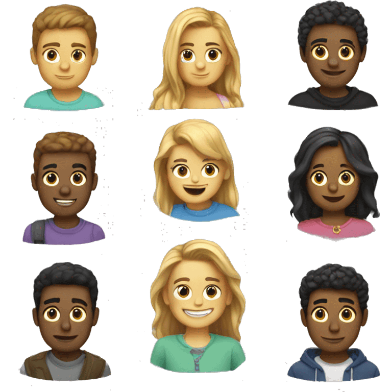 Like emoji in Gen Z style (PNG) emoji