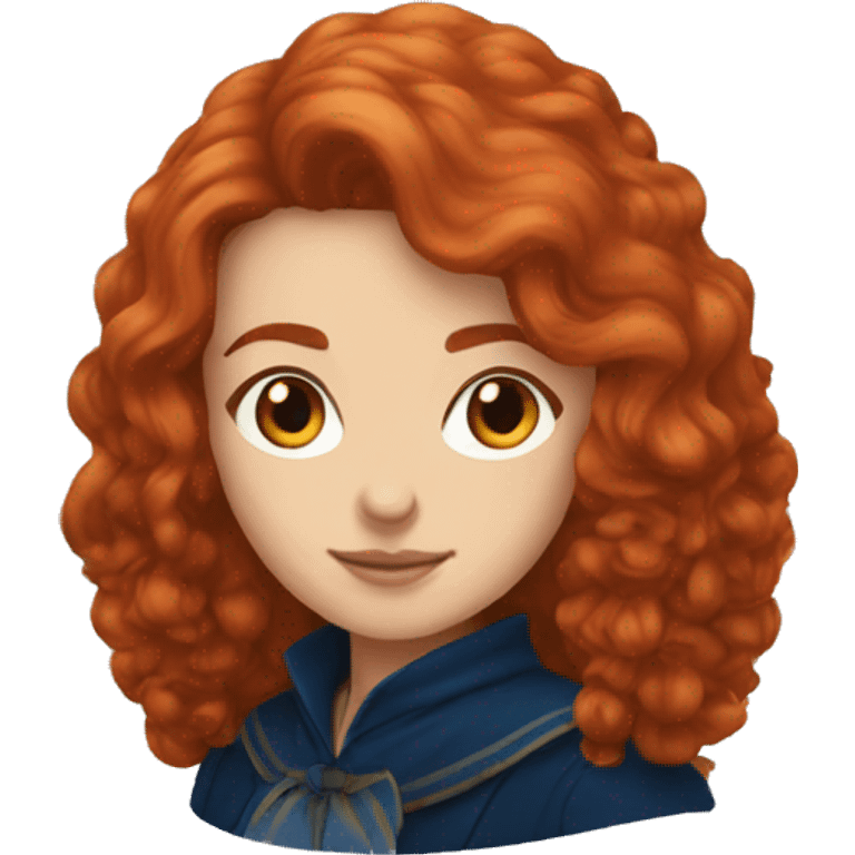 Ravenclaw redhead emoji