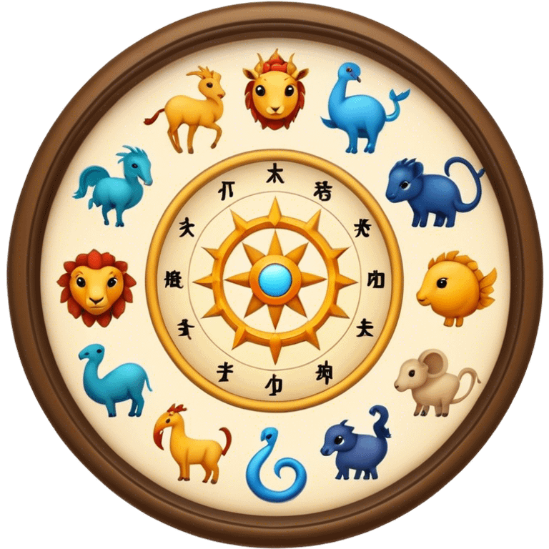 Zodiac signs emoji