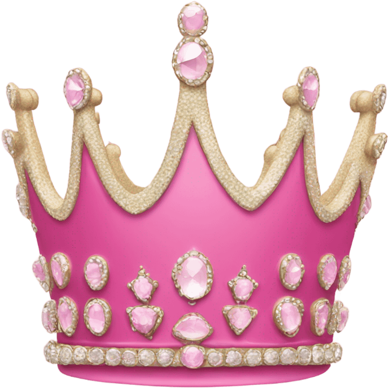 pink crown emoji