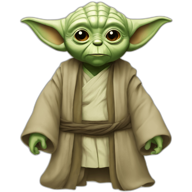 yoda cartoon emoji