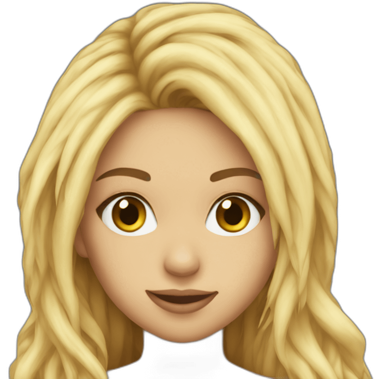 Shakira She Wolf emoji