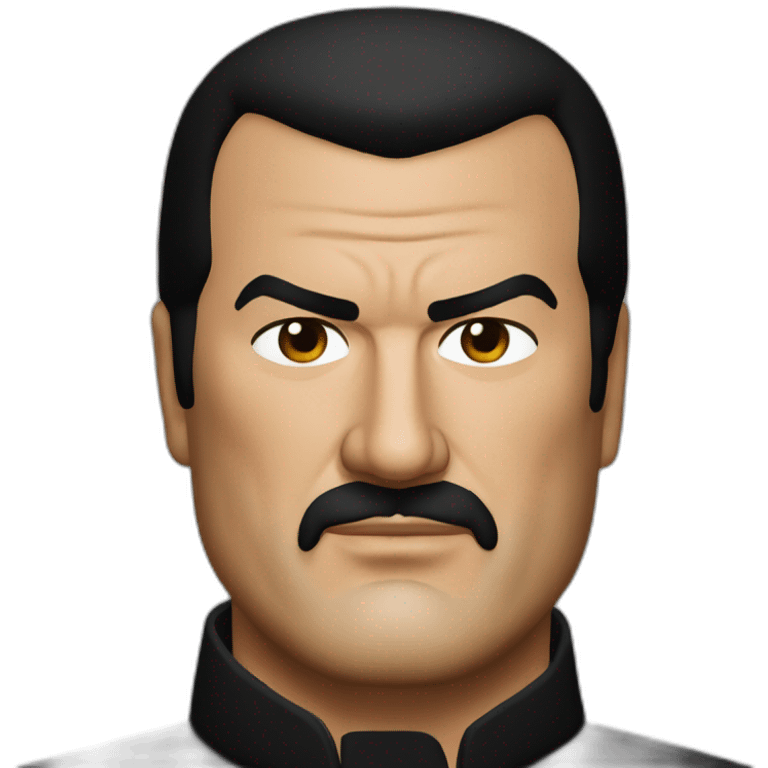 steven seagal serious emoji