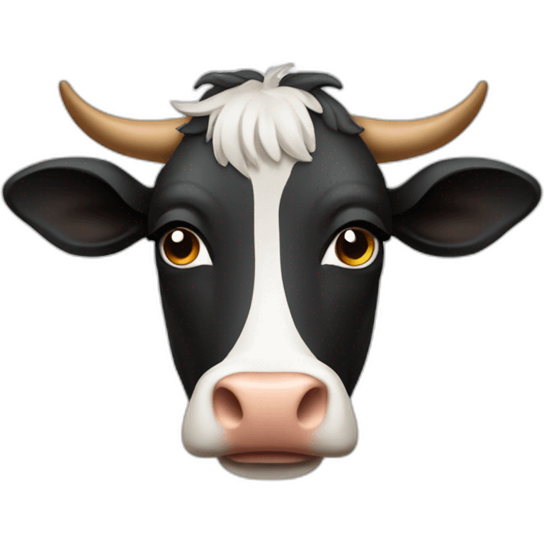 Vache en colère  emoji