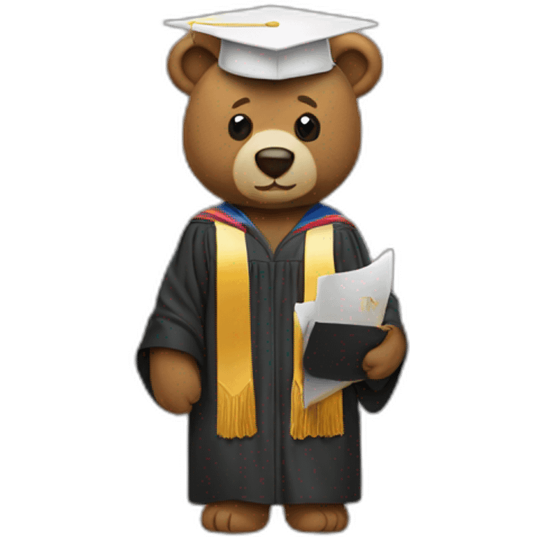 kanye west graduation bear emoji