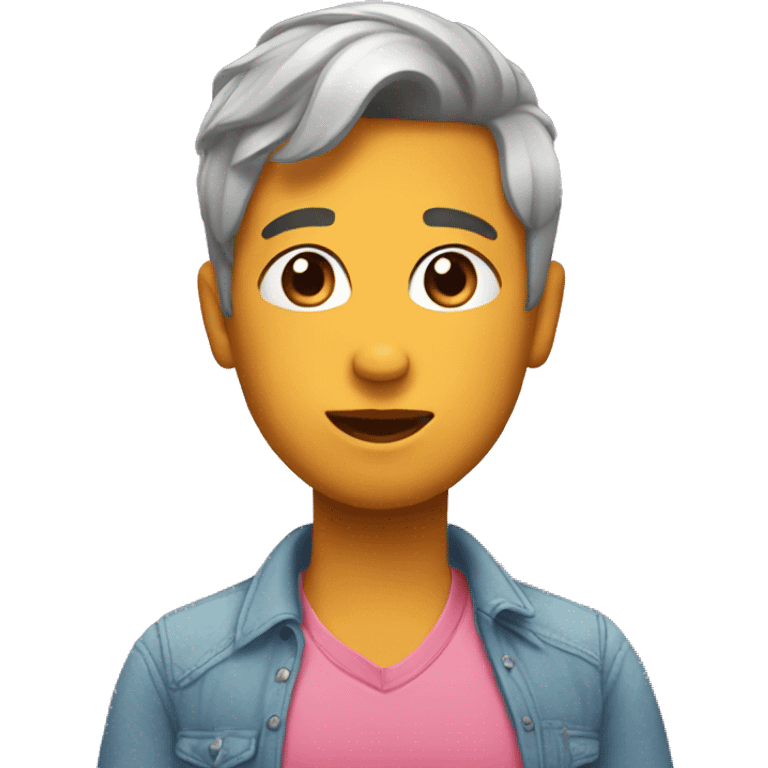 masc lesbian emoji