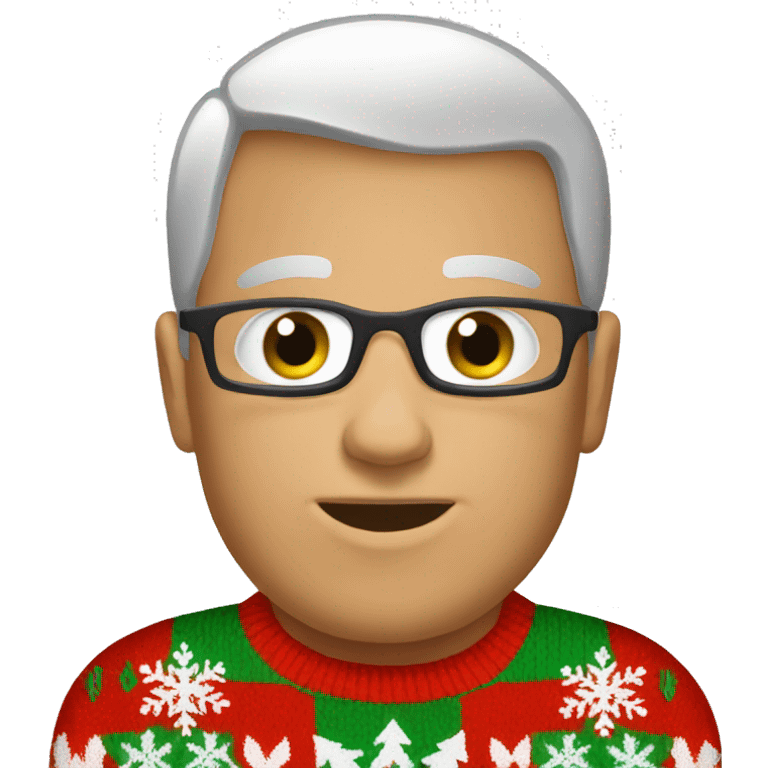 ugly christmas sweater emoji