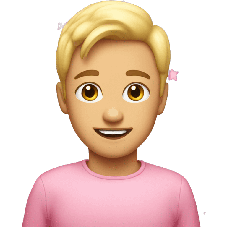 Pink stars emoji