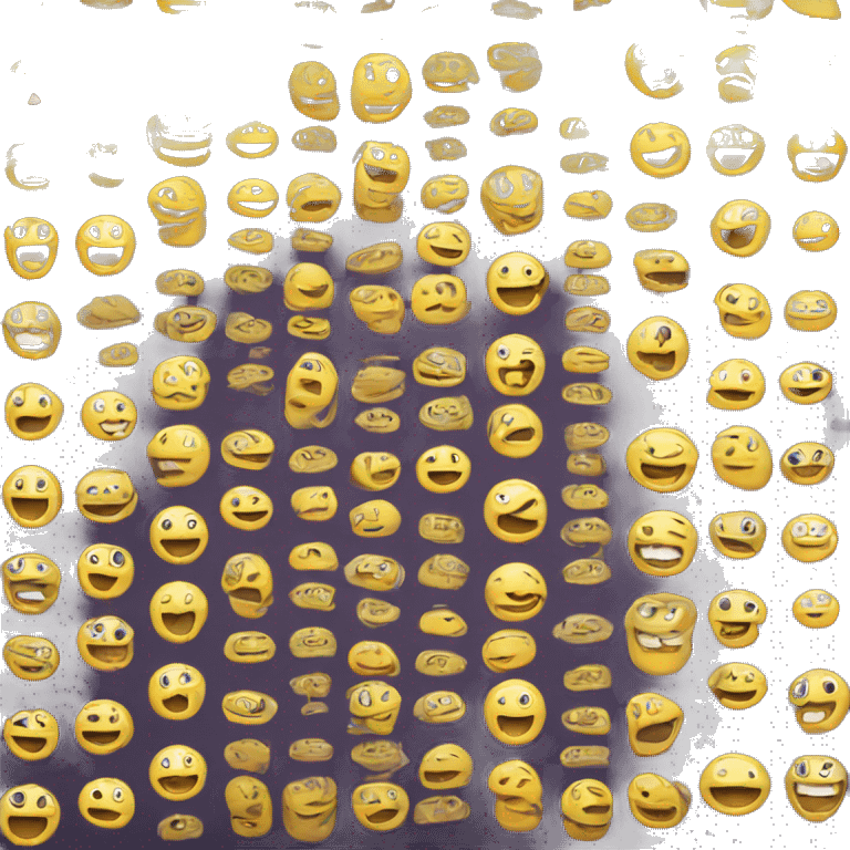 Smiley face with pit vipers on emoji