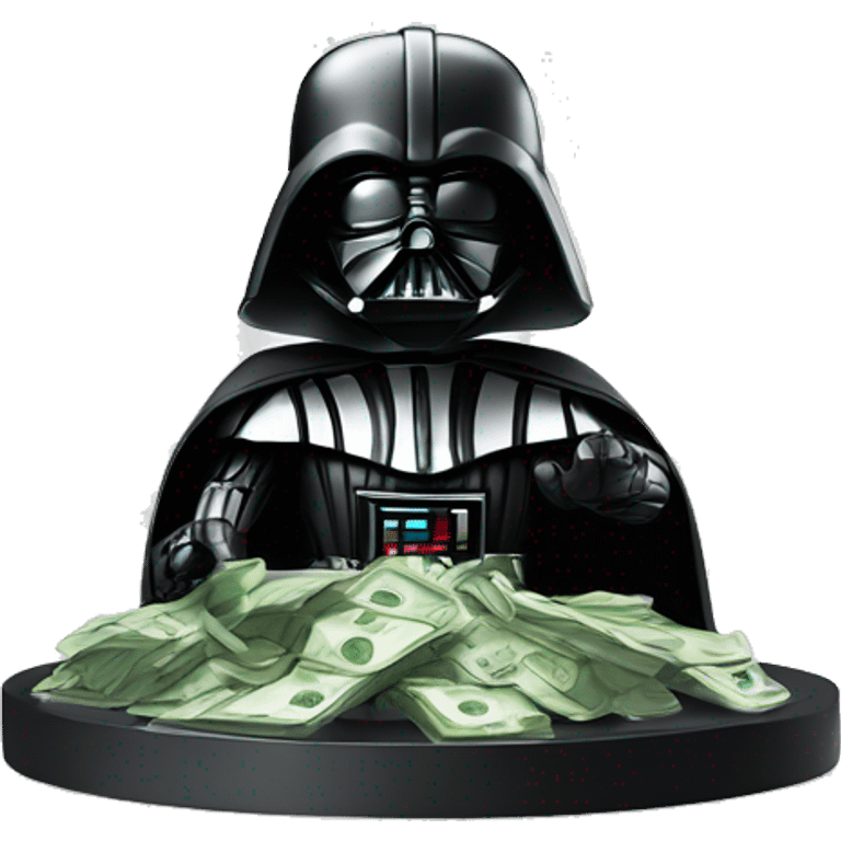 darth vader counting money emoji