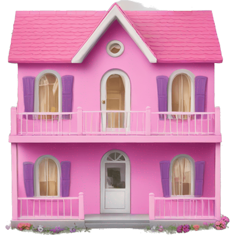 Barbie house emoji