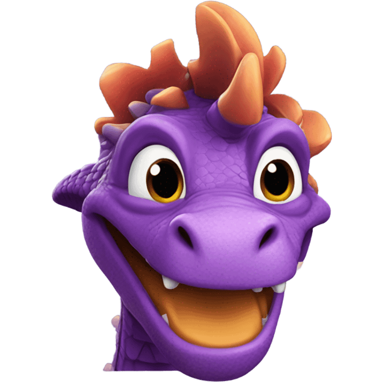 Disney figment dragon emoji