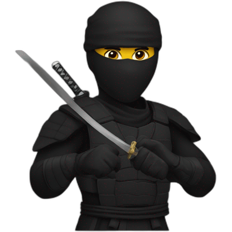 black ninja emoji