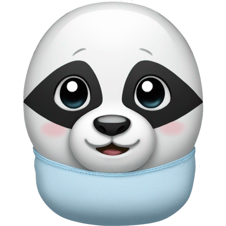 panda in a diaper emoji