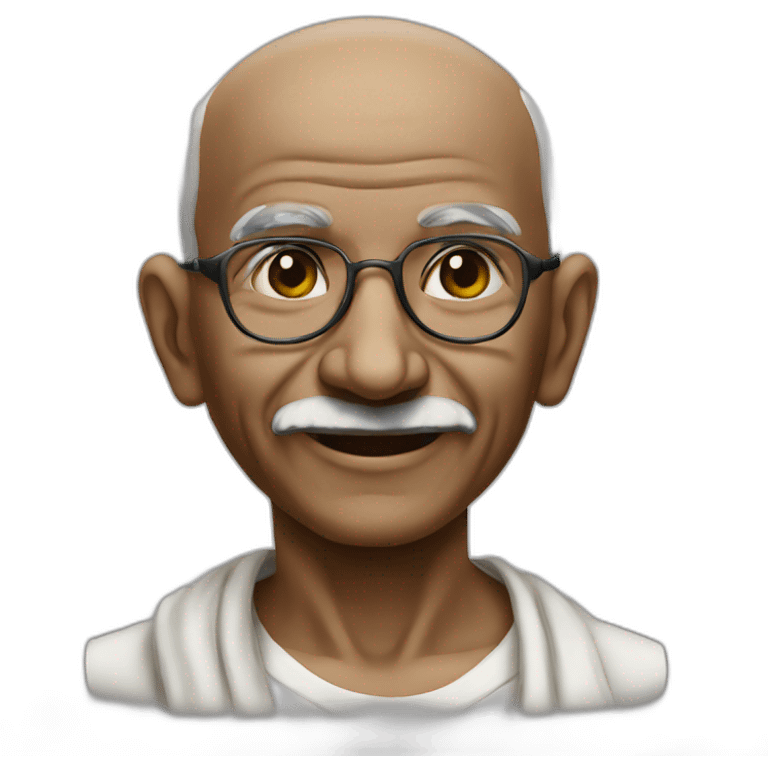 Ghandi emoji