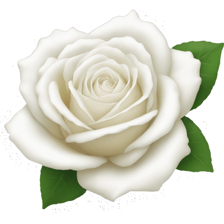 White rose emoji