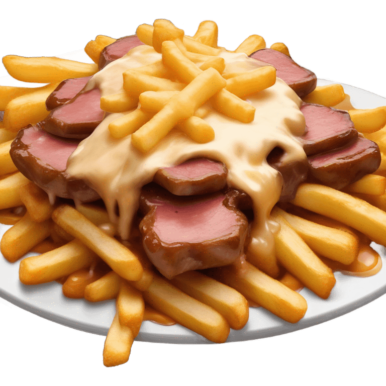 Poutine smoked meat emoji