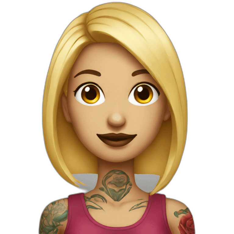 tattoo artist woman emoji