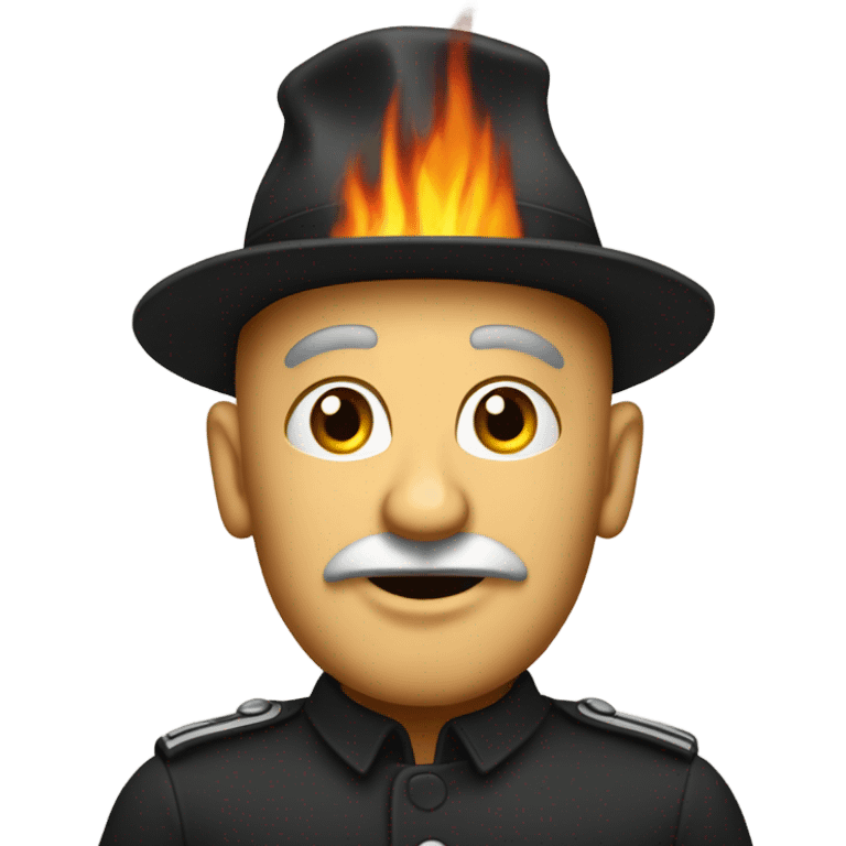 Mensch neben Feuer emoji