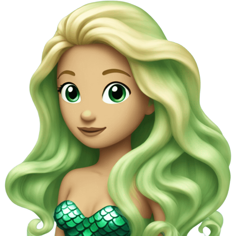 blonde mermaid emoji