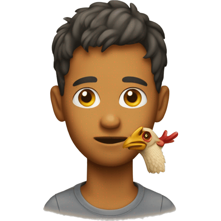 Chicken eater emoji