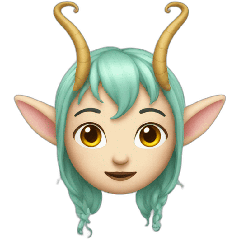 Fairy with horns emoji