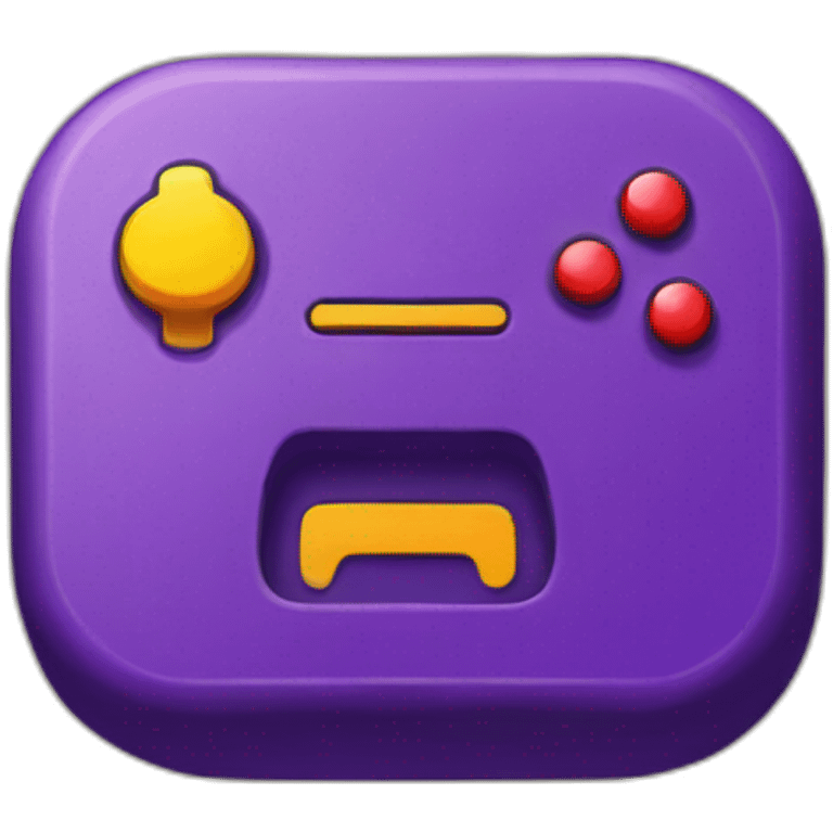 logo retro gaming emoji