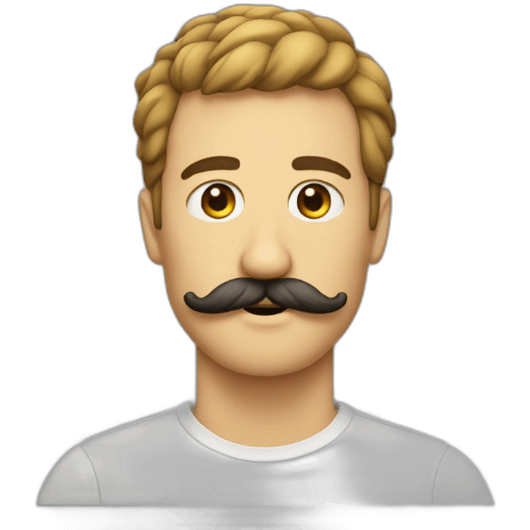 mustache emoji