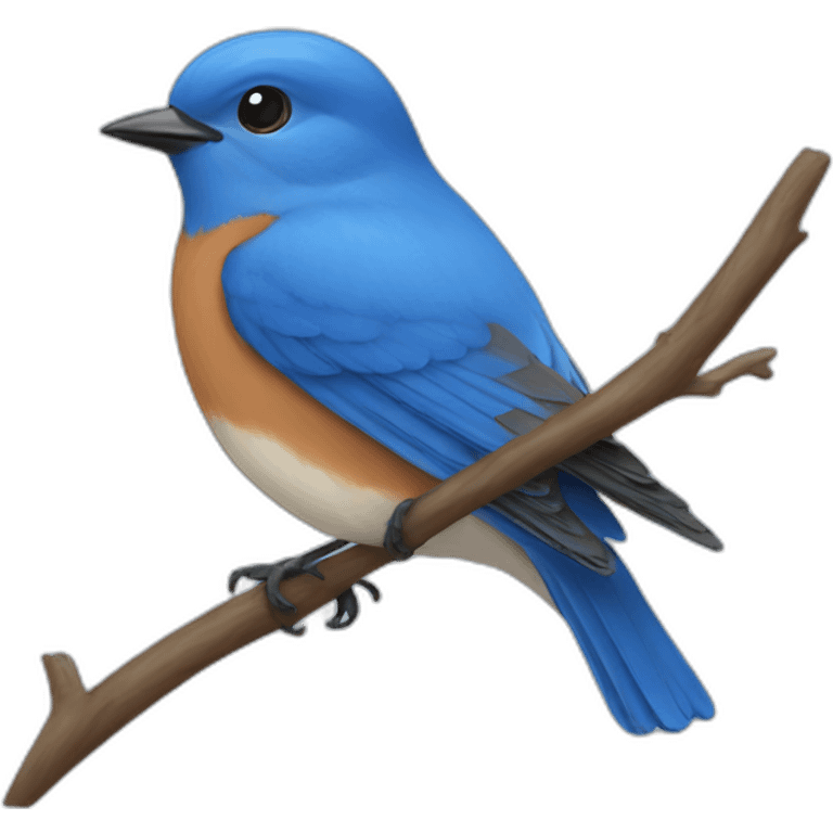 Bluebird emoji