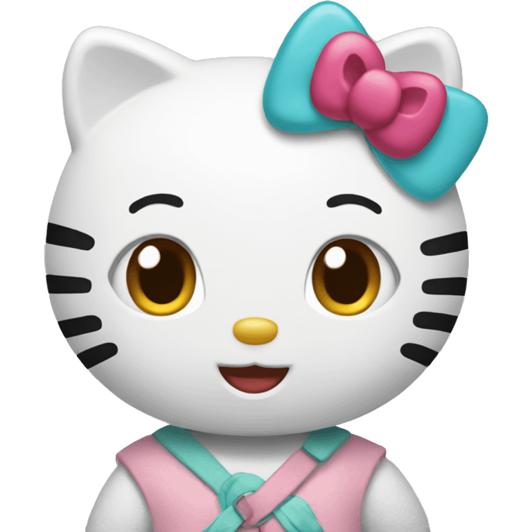 Hello kitty emoji