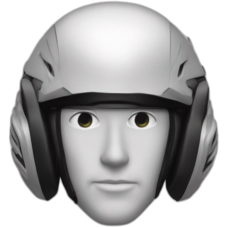 Casque avec des ailes sur les côtés  emoji