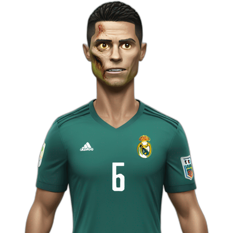 Zombie ronaldo emoji