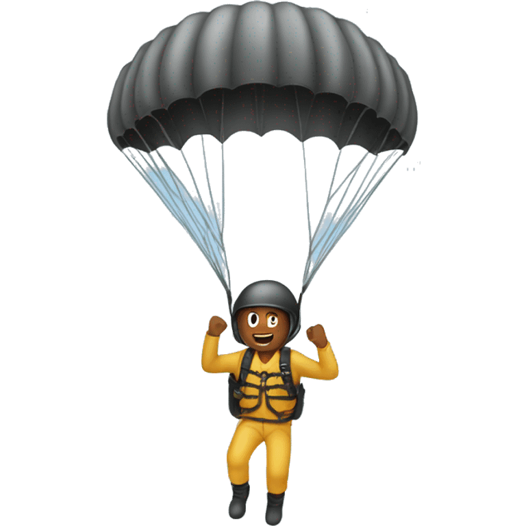 A man Parachuting  emoji